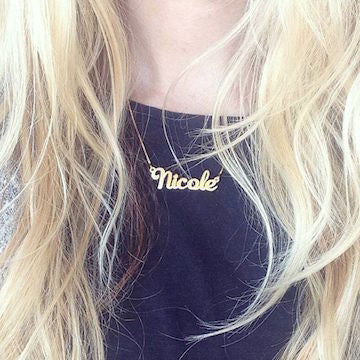 CURSIVE NAME NECKLACE