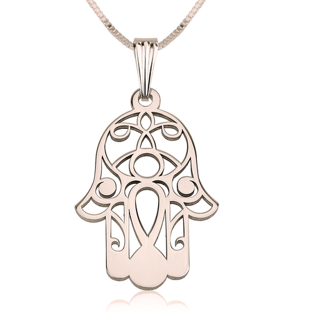 HAMSA HAND (HAND OF FATIMA) NECKLACE