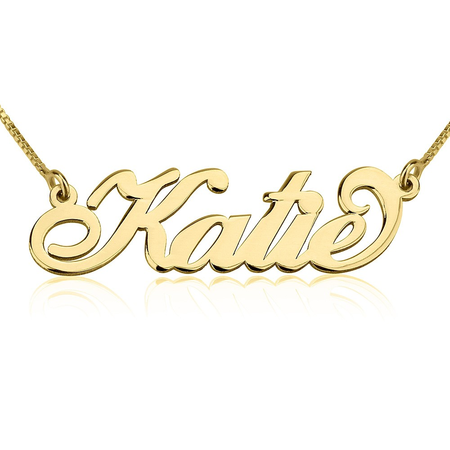 CELEB STYLE NAME NECKLACE