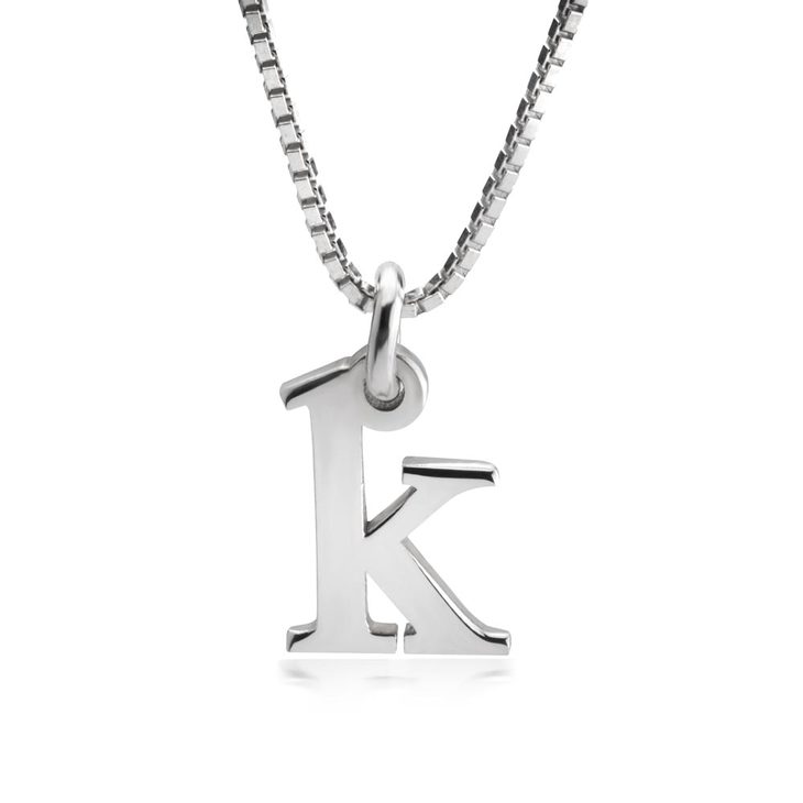 LOWERCASE LETTER NECKLACE