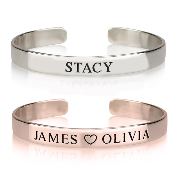 ENGRAVED NAME CUFF