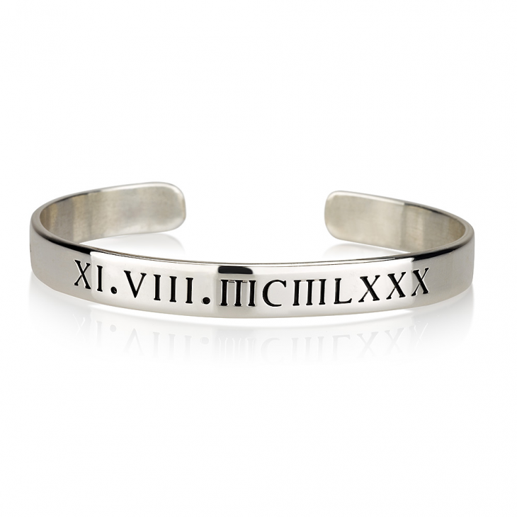 ROMAN NUMERAL CUFF