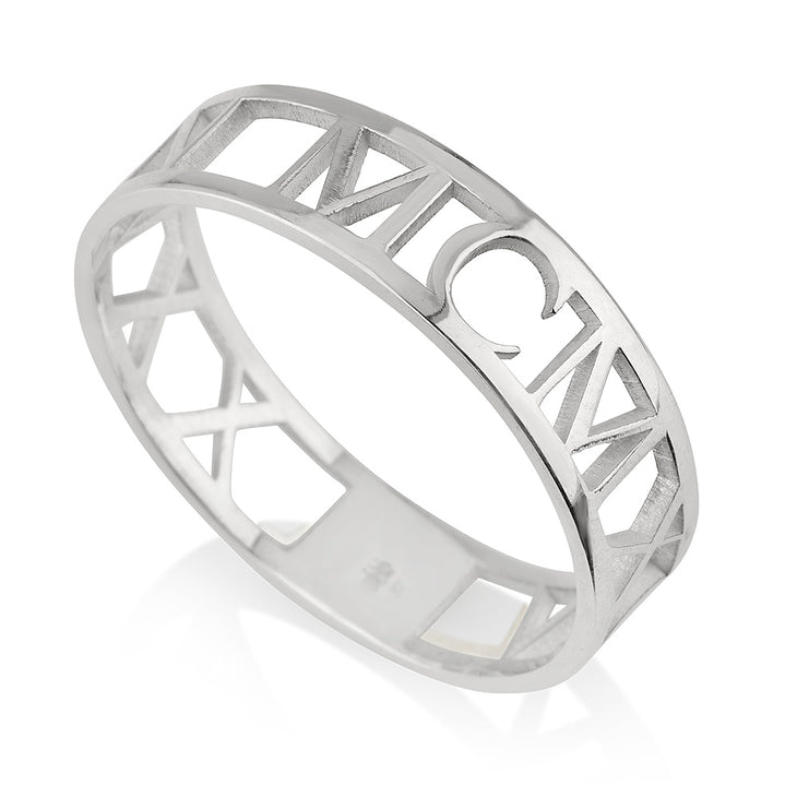 ROMAN NUMERAL RING