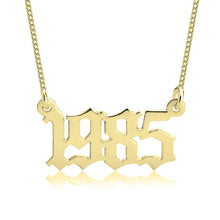 Load image into Gallery viewer, FAVORITE YEAR NECKLACE