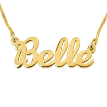 Load image into Gallery viewer, CURSIVE NAME NECKLACE
