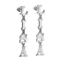 Load image into Gallery viewer, NAME CHAIN EARRINGS