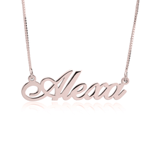 Load image into Gallery viewer, FANCY PRINT NAME NECKLACE