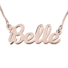 Load image into Gallery viewer, CURSIVE NAME NECKLACE
