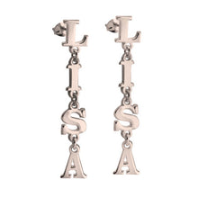 Load image into Gallery viewer, NAME CHAIN EARRINGS