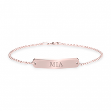 Load image into Gallery viewer, ENGRAVED BAR BRACELET