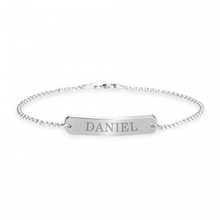 Load image into Gallery viewer, ENGRAVED BAR BRACELET