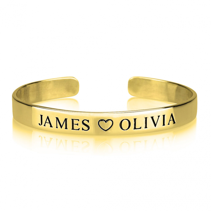 ENGRAVED NAME CUFF