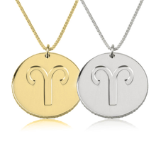 Load image into Gallery viewer, ZODIAC COIN NECKLACE